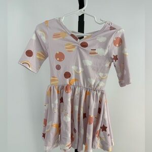 Dot Dot Smile purple ballerina dress size 12-24 months New with tags